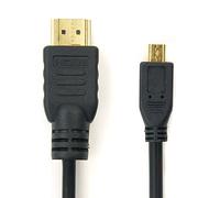 subtel Câble Micro HDMI Type D 1.5m Compatible avec FujiFilm X-T3 X-T30 X-T2 X-T20 X-T100 X100f X100t Fuji X-E3 X-A10 X-A3 X-Pro2 GFX100 GFX 50R XP140 XP130 Cable 1.4 Cordon HDMI Fil