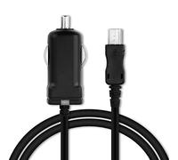 subtel Chargeur GPS Allume-Cigare Voiture Mini USB 2.4A / 2400mA Compatible avec 5V Cable 1m Charge Auto 12V Camion 24V Navigation