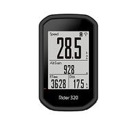 subtel - Coque de Protection Silicone Noir pour GPS de vélo Bryton Rider 420, Rider 320, Rider 430 - Cover Bumper pour système de Navigation Qui Fonctionne avec Support vélo, Moto et Auto