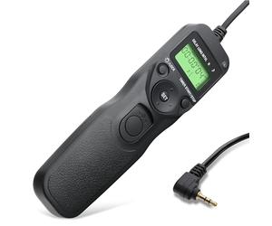 subtel Déclencheur Filaire avec minuterie Compatible avec Canon EOS R6 2000D 80D 800D 200D 700D 70D 600D 60D 1100D modèle RS-60E3 Télécommande Photographie Contrôleur à Distance Shooting