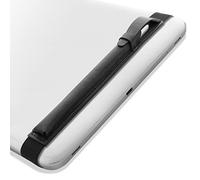subtel® Étui pour Apple Pencil avec Fixation pour Tablette jusqu'à 12,9" - Housse pour Stylet S Pen, Slim Pen, Surface Pen avec Attache élastique - Porte-Stylo Noir Non Autocollant