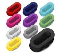 subtel - Lot 10x Bouchons Anti poussière, Eau et saleté pour Montre connectée Garmin Fenix 5S - Protection Prise Montre GPS Silicone Multicolore