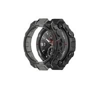 subtel - Protection boîtier pour Montre Amazfit T-Rex - Coque Noir Anti Rayure pour Monture de Montre connectée. Ajout de Verre de Protection écran Possible