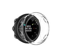 subtel - Protection boîtier pour Montre Garmin Forerunner 45 - Coque Transparent Anti Rayure pour Monture de Montre connectée. Ajout de Verre de Protection écran Possible