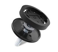 subtel Support GPS vélo - Fixation Aero Frontale réglable pour Compteur vélo - Support de Potence Guidon - 25mm 32mm 35mm - Noir