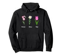 Subtile Anti-Trump Fleur Freesia Marguerite Tulipe Sweat à Capuche