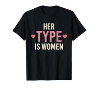 Subtile Lesbian Pride Soft Saphique Everyday WLW Visibilité T-Shirt