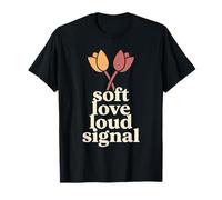 Subtile Lesbian Pride Soft Saphique Everyday WLW Visibilité T-Shirt