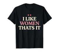 Subtile Lesbian Pride Soft Saphique Everyday WLW Visibilité T-Shirt