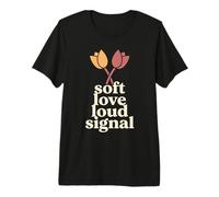 Subtile Lesbian Pride Soft Saphique Everyday WLW Visibilité T-Shirt Haut de Gamme