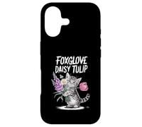 Subtle Floral Anti Flowers Foxglove Daisy Tulip Coque pour iPhone 17