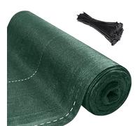 SUBTLETY Brise-vue de jardin 1,2 x 10 m en PEHD 150 g/m², protection solaire, filet d'ombrage avec serre-câbles, protection contre le vent, le tennis, la poussière, filet d'ombrage pour balcons,