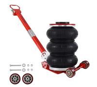 SUBTLETY Cric pneumatique 3T Air Jack avec triple sac de 150 à 400 mm et longue poignée 6600 livres pour SUV, camion, voiture