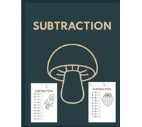 Subtraction Worksheets for Kids: Fun Math Practice with Cute Pictures for Preschool and Kindergarten