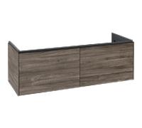 Villeroy und Boch Subway 3. 1930 C56701RK 127,2x42,9x47,8cm, sans LED / poignée Volcano black, stone oak