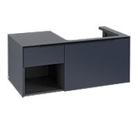 Villeroy und Boch Subway 3. 1930 C57101VQ 100,1x42,25x51,6cm, sans LED / poignée Volcano noir, bleu marine