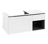 Villeroy und Boch Subway 3. 1930 C57201VF 100,1x42,25x51,6cm, sans LED / poignée Volcano noir, blanc pur