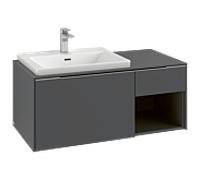 Villeroy und Boch Subway 3. 1930 C57202VR 100,1x42,25x51,6cm, sans LED / poignée monochrome, graphite