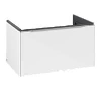 Villeroy und Boch Subway 3. 1930 C57300VE 77,2x42,9x47,8cm, sans LED / poignée aluminium brillant, blanc brillant