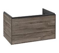 Villeroy und Boch Subway 3. 1930 C573L1RK 77,2x42,9x47,8cm, avec LED / poignée Volcano black, stone oak
