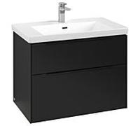 Villeroy und Boch Subway 3. 1930 C574L1VL 77,2x57,6x47,8cm, avec LED / poignée Volcano black, Volcano black