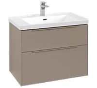 Villeroy und Boch Subway 3. 1930 C574L2VM 77,2x57,6x47,8cm, avec LED / poignée monochrome, taupe