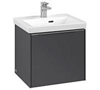 Villeroy und Boch Subway 3. 1930 C58000VR 47,3x42,9x40,75cm, sans LED / poignée aluminium brillant, graphite