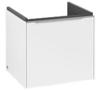 Villeroy und Boch Subway 3. 1930 C580L0VF 47,3x42,9x40,75cm, avec LED / poignée aluminium brillant, blanc pur
