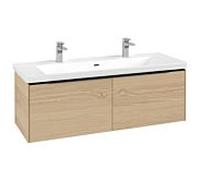 Villeroy und Boch Subway 3. 1930 C60101VJ 127,2x42,9x47,8cm, sans LED / poignée Volcano noir, chêne nordique