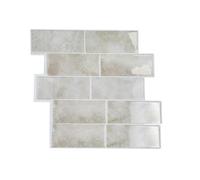 Subway Backsplash Tile Peel and Stick Wall Tiles for Bathroom