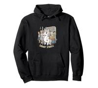 Subway Sparkle Mignon Licorne Commuter Fantasy Art Sweat à Capuche