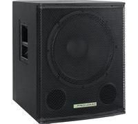 Subwoofer Actif 300W Caisson de Basses Haut-Parleur 15'' Bassreflex HiFi DJ PA