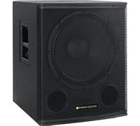 Subwoofer Actif 300W Caisson de Basses Haut-Parleur 18'' Bassreflex HiFi DJ PA