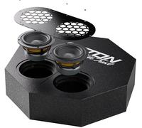 Subwoofer actif ETON RES5FLAT 2x13cm pour la benne de roue de secours, subwoo...