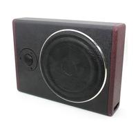 Subwoofer actif sous le siège de voiture ultra-mince en acier inoxydable 12V 600W