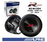 Subwoofer ALPINE R2-W12D4 12" 30Cm 2250W 750Wrms Double Bobine 4+4 Ohm