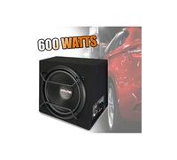 Caisson de basses Caliber Subwoofer + ampli intégré BC112SA - 12 / 600 Watts - Plug and play