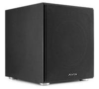 Fenton SHFS12B Subwoofer Amplifié 12 Noir, Caisson de Basse Actif, 400 Watts Max, Bass-Reflex, Qualité Sonore Optimale, Caisson de Basse pour Home Cinéma ou HiFi