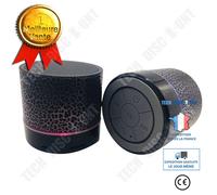 Subwoofer audio Bluetooth petit canon en acier mini tendance couleur unie bluetooth audio noir haut-parleur portable haut-parleu