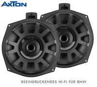 Axton ATS-BSUB2 Subwoofer pour dessous de Siège Basse Compatible Avec BMW X3 E83
