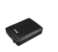 Subwoofer de voiture 10 pouces 900W haut-parleur actif sous siège Slim Sub Woofer Ampère Processeur audio de l'amplificateur de haut-parleur stéréo Super Bass(With high pitch)