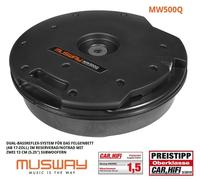 Subwoofer Musway MW500Q pour la benne de roue de secours, woofer de roue de...