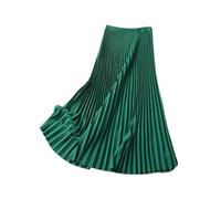 SUBX Jupe Vert Taille Haute Femme 25-34 ans Unique Longue Midi Automne Hiver Printemps Boutonnée