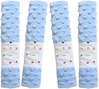 Subzonal-1 One Enjoy 4 Pièces Protege Ceinture De Securite Enfant, Ceintures De Sécurité Épaulette Protecteur De Ceinture Sièges De Voiture Ceintures De Sécurité Pour Enfants/Vélo/Porte Bébé(25x5.7cm