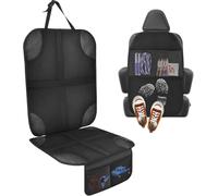 Subzonal-1 Pièce Protection Siege Voiture Auto En 1 Pièce Protections Dossier De Siège Voiture Avec Poches Organisateur Organisateur Voiture Enfant Imperméable Protection Siege Auto Pour Enfant Anima