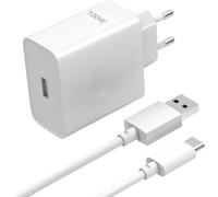 Subzonal-100w Chargeur Rapide Avec 8a Câble Usb C 1m Pour Oppo Super Vooc Charge,Usb C Chargeur Secteur Pour Oppo Find X8 Pro Ultra Reno 13pro 13 12pro 12fs 12f A40 A80 Pour Oneplus 13 13r 12 Nord 4