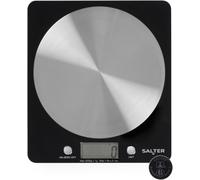 SUBZONAL-1036 BKSSDR Numérique Balance de Cuisine - Affichage LCD Facile Lire, Tare Fonction, Plateforme en Acier Inoxydable Taille: 18 x 16x 2.1cm, Max.5kg, Maison Cuisson Sans Conservateur, Noir