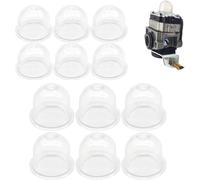 SUBZONAL-12 Pcs Poire D'AmorçAge Debroussailleuse, 22mm et 19mm Pompe Amorcage Debroussailleuse, Poire Amorcage Debroussailleuse pour DéBroussailleuse, Scie à Essence, Tondeuse, Machine De Haie