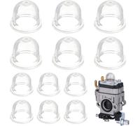 SUBZONAL-12 PièCes Poire D'AmorçAge Debroussailleuse, 19 mm/22mm Pompe Amorcage Debroussailleuse, Pompe D'Amorcage Pour DéBroussailleuse, Scie à Essence, Tondeuse, Machine De Haie