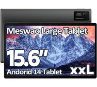 SUBZONAL-15.6 Pouces Tablette, Mes-B3 Grande Tablette Tactile avec écran IPS, Helio G99 Octa-Core, 6 Go RAM 128Go ROM(1TB TF), 12000 mAh, Android 14, BT 5.0, WiFi, Caméra de 32 MP